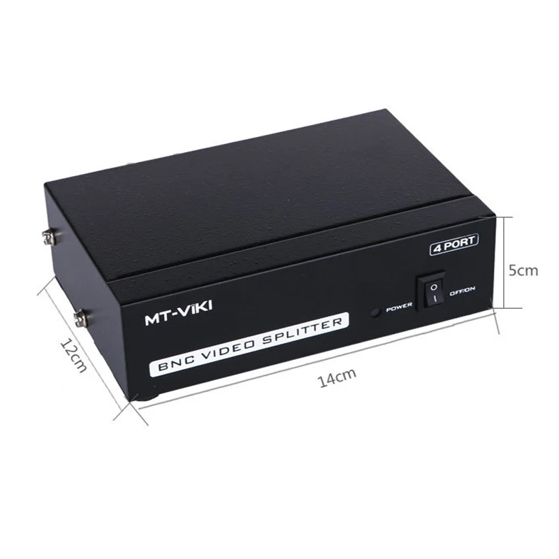4 портовый активный BNC видеоразветвитель конвертер CCTV DVR композитная коробка (не