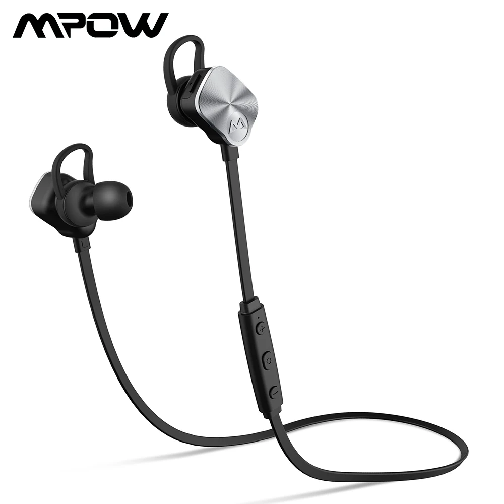 Mpow Coach MBH29 Bluetooth наушники металлические беспроводные наушники в ухо спортивные наушники с CVC6.0 шумоподавление микрофон гарнитура