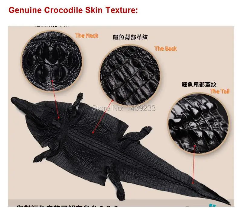 newly production Men's Genuine/Real Crocodile belly Skin Briefcase official Bag, blue Crocodile skin Business Men Bag
