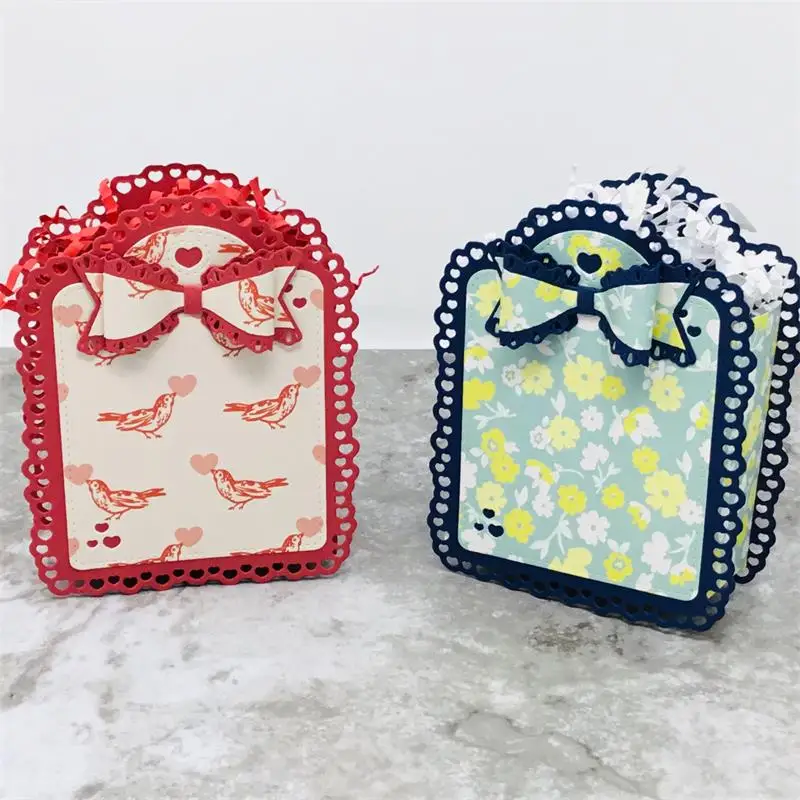 KSCRAFT тег карты металлические режущие штампы трафареты для DIY