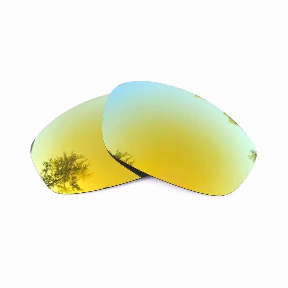 24K Золотые Зеркальные поляризованные Сменные линзы для блендера солнцезащитных