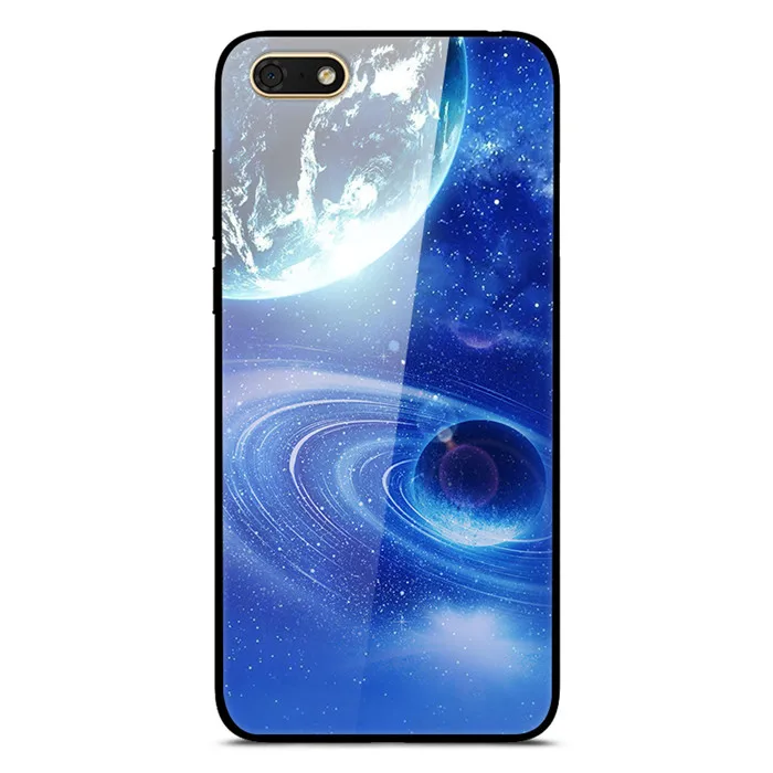 3 DUA-L22 Honor 7A, чехол для huawei Honor 7A, 5,45 стекло, жесткая задняя крышка, русский чехол s, для huawei Honor 7A, чехол a7 7 a, мягкий бампер - Цвет: 3