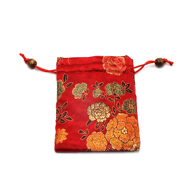 

20pcs Chinese Silk Embroider Gift Pouch,11x14cm Jewelry Pouch Mixed Nobility Wedding Candy bag,Christmas Party Favors Gift Bag