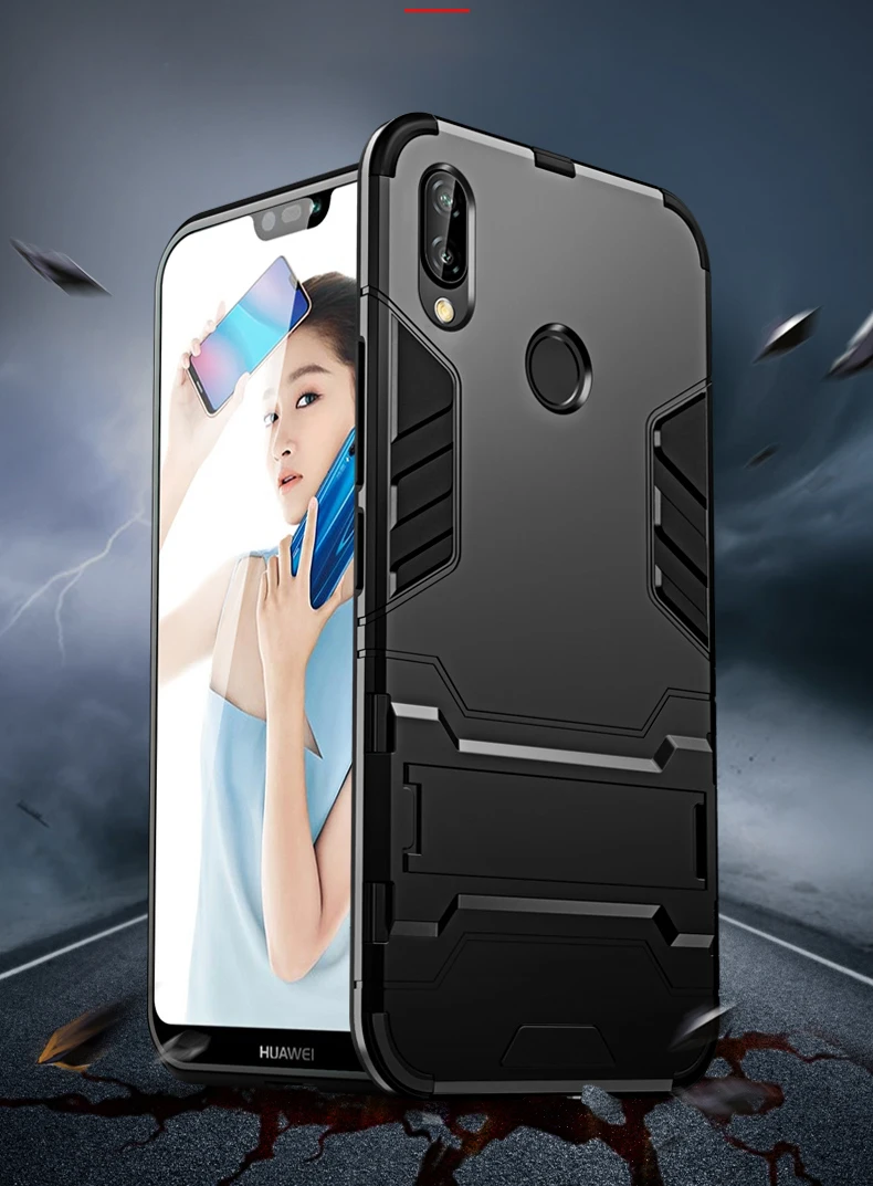 Чехол для huawei P9 P10 P20 MATE 20 P8 LITE 2017 HONOR 8 9 10 V10 7X 8X NOVA 3 3I P SMART PLUS чехол с подставкой