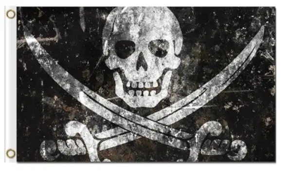 

3x5ft polyester pirate flags decorations custom any your text hobby flag banner