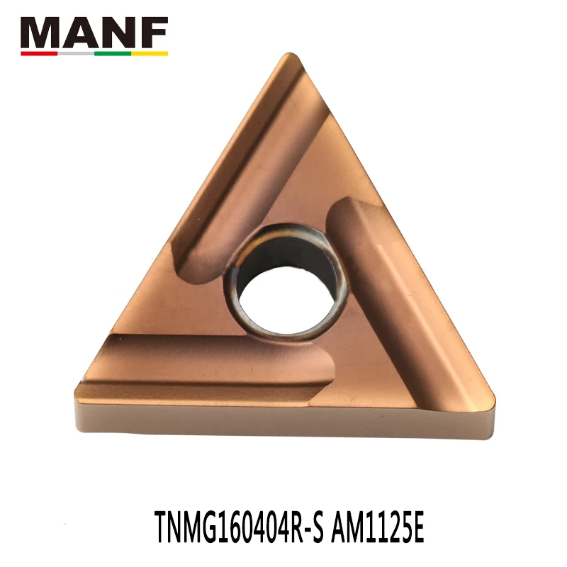 MANF твердосплавный инструмент для обработки деталей вращения вставки TNMG160404 TNMG160408 сменный токарный станок вставки ЧПУ вставлять внутренние поворотные инсетры