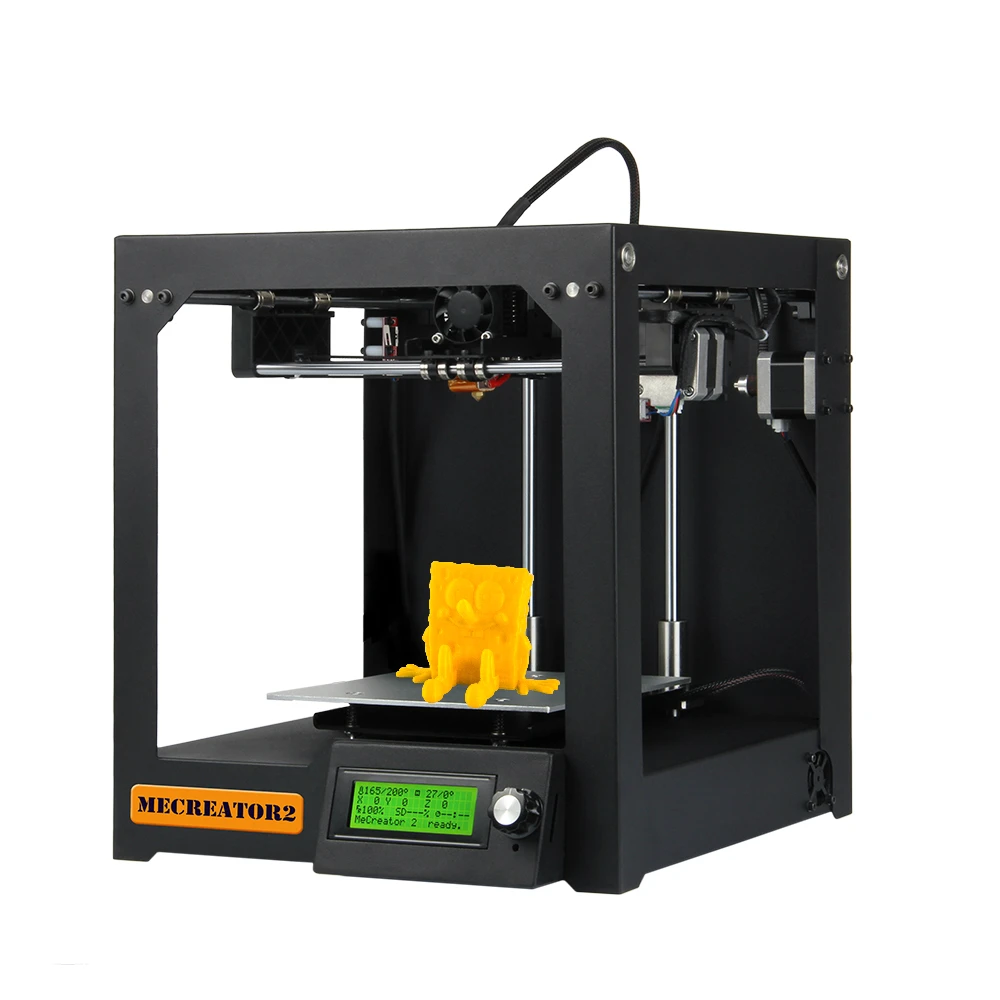 Geeetech 3D настольный принтер MeCreator 2 DIY сборка машина комплект с светодиодный 110В/220В