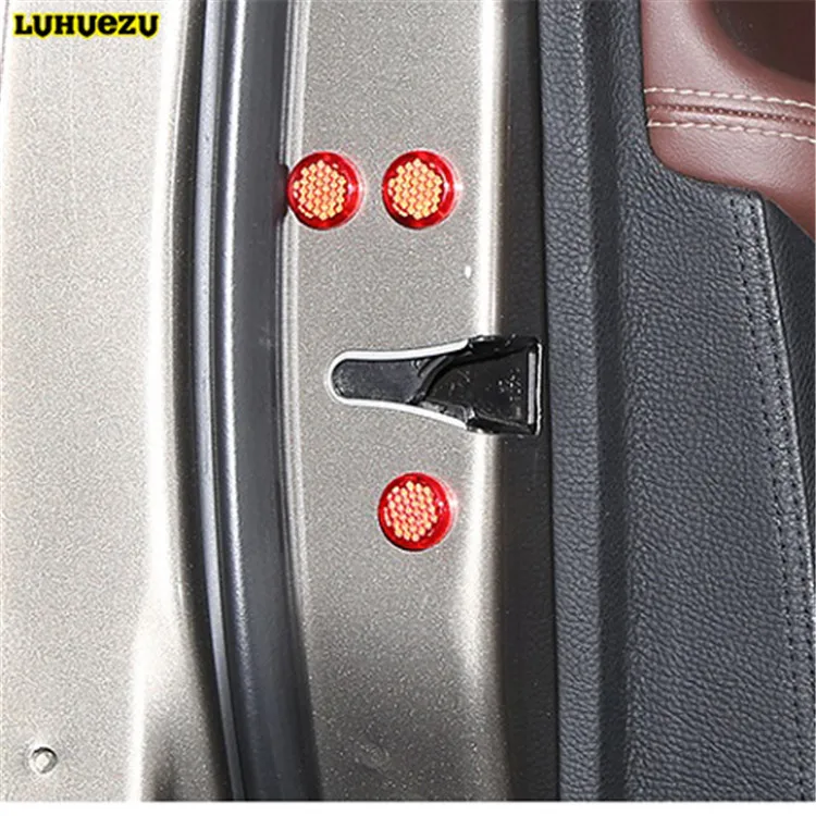 Luhuezu Новый светоотражающий дверной замок Защитная крышка винта LADA Granta Kalina Priora Niva