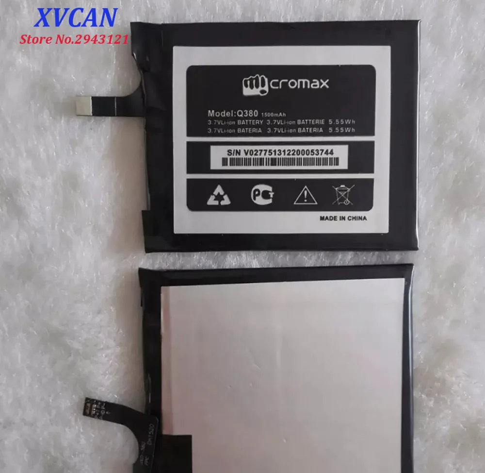 Новый аккумулятор для Micromax Q380 A107 настоящий 3000 мАч высокое качество оригинальный