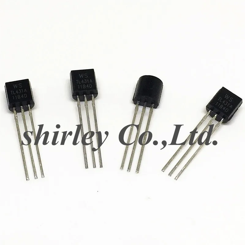 

Free shiiping 1000PCS TL431 TO92 WS TL431A TO-92 431 100% new Voltage Regulators/Stabilizers