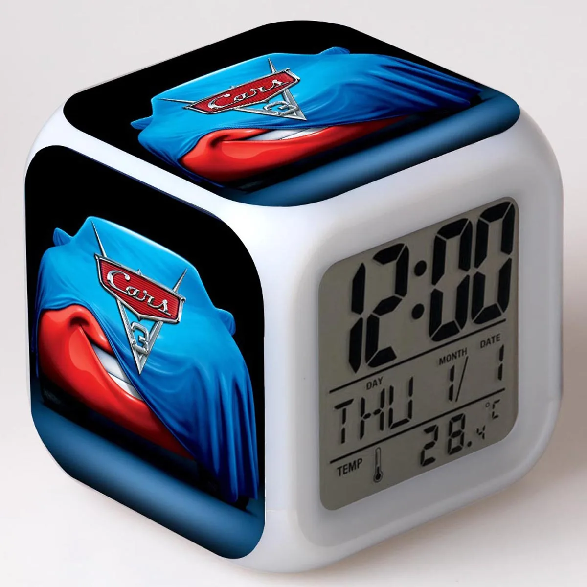 12 Детский будильник, игрушка, Led, Reloj Despertador, цифровые часы, Электронный светильник для пробуждения, Настольный светильник, Reveil Wekker - Цвет: 12