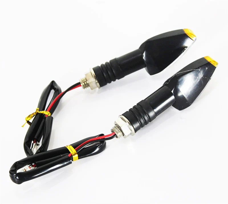 motorcycle motorbike LED Turn light turn signal lamp moto clignotant direction indicator blinker triangle for Yamaha 12V |