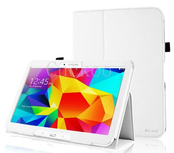 CucKooDo 50 шт./лот для Samsung Galaxy Tab 4 10 1 чехол книжка тонкий премиум Vegan кожаный дюймов|for