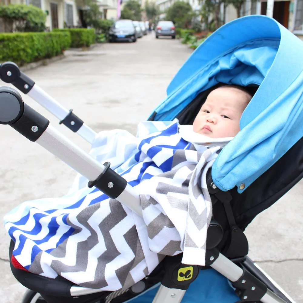 Двухслойное Хлопковое трикотажное детское одеяло Супермягкие пеленки для