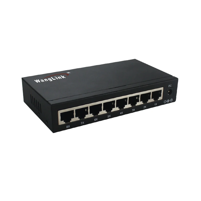 Гигабитный ethernet коммутатор Wanglink 8 портов гигабитный коммутатор|switch ethernet|switch 8ethernet