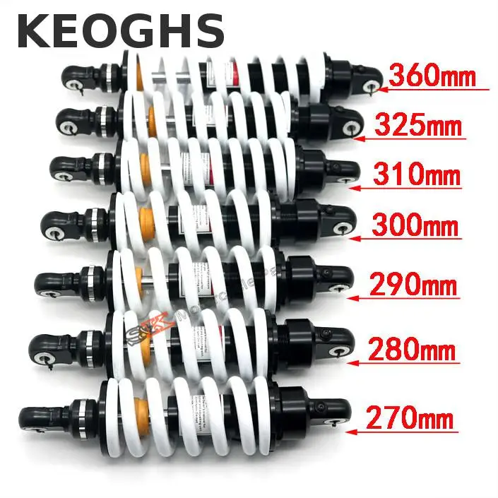 Задний амортизатор KEOGHS для байка регулируемый 310 мм 325 360 Ktm Atv Quad Apollo Xmotos Klx110 Crf50/70 |