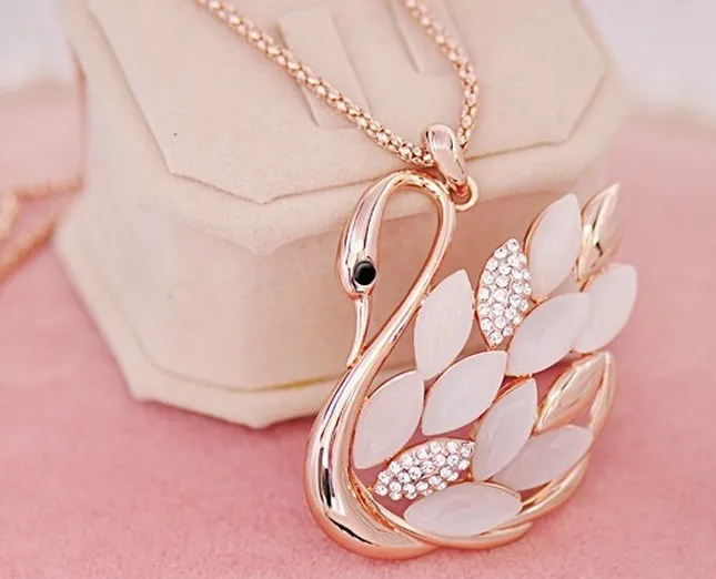 Новое поступление 2018 года: элегантные длинные ожерелья и кулоны со стразами