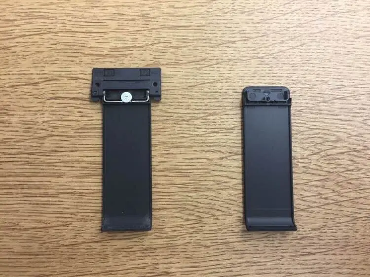 Черный Сменный Оригинальный чехол для задней панели корпуса кронштейн-держатель