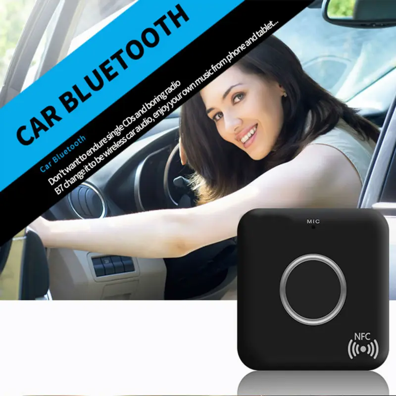 NFC Беспроводной Bluetooth 4 1 динамик Громкая связь адаптер вызова автомобильный CSR