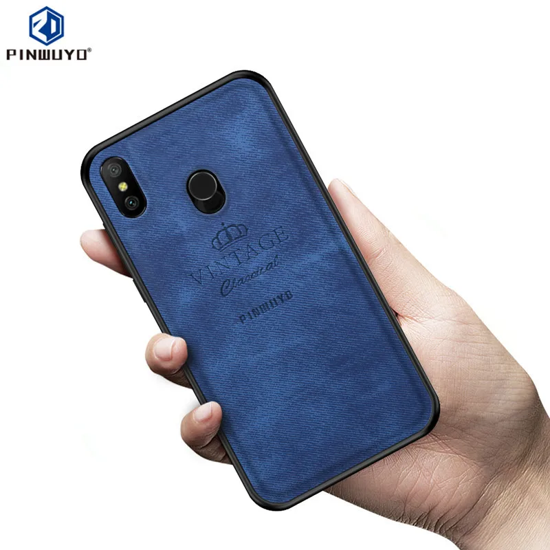 Pinwuyo чехол для телефона Xiaomi Redmi 6 Pro задняя крышка 5 84 дюймов ТПУ + ПК Защитный Чехол |