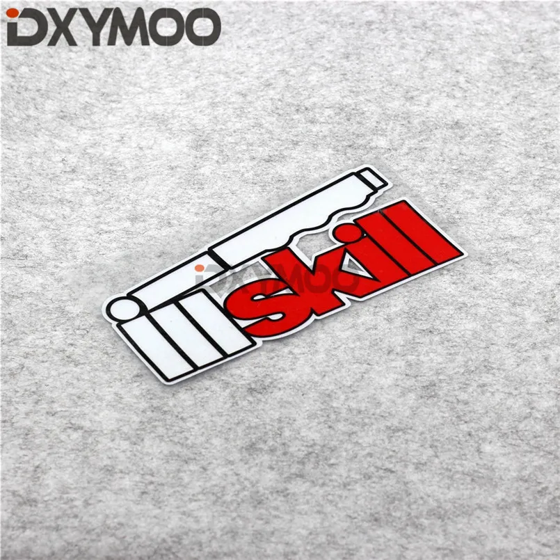 

NO Smoking Car Sticker Decals ILL SKILL JDM Drift it Motorcycle Decals Waterproof 200x100mm