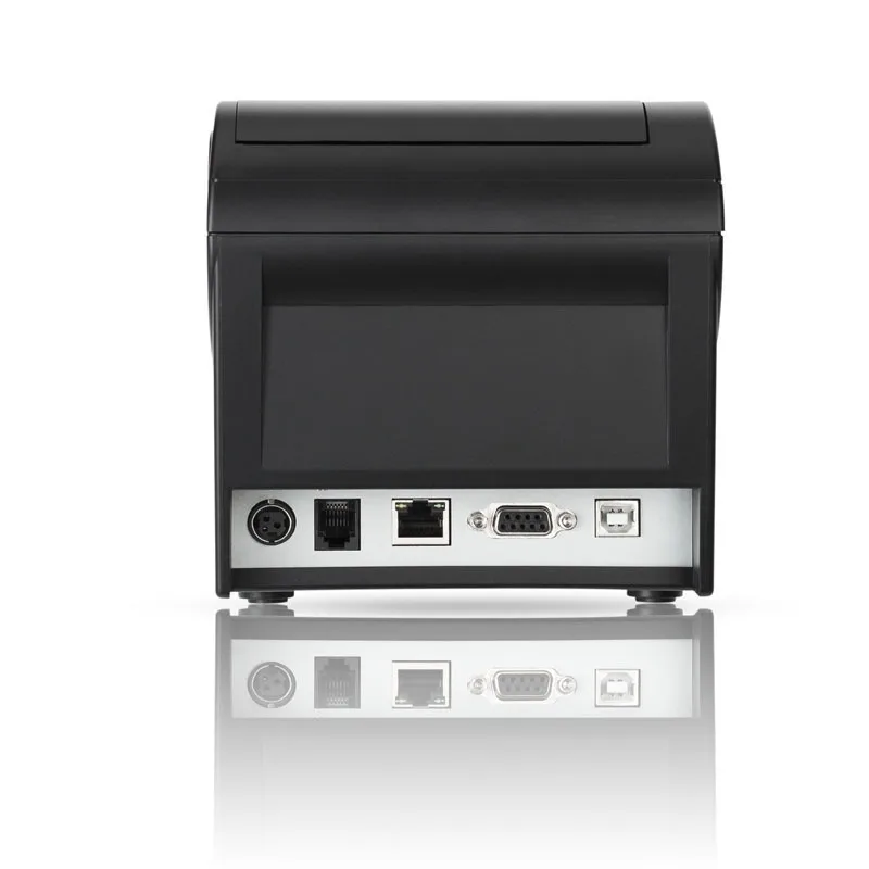 Hsprinter хорошее качество pos принтер USB порт LAN 80 мм с поддержкой резака 180 мм/сек.