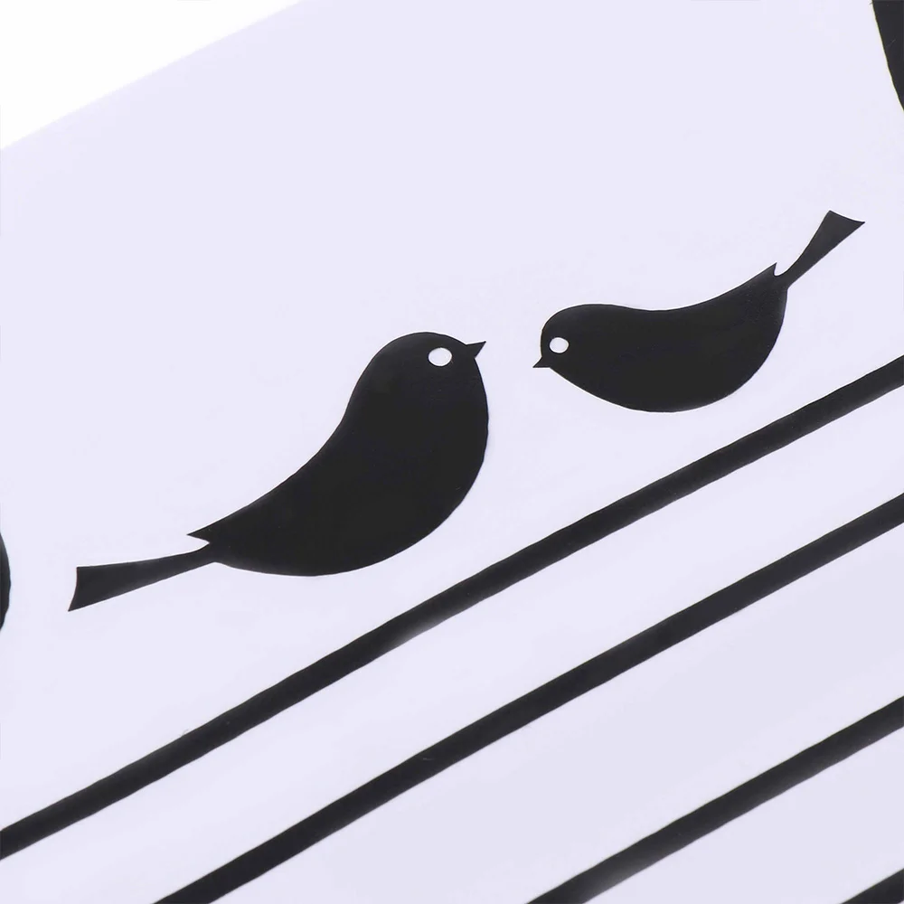 1 шт. креативная Наклейка на стену Съемная Черная ветка птицы Сделай Сам