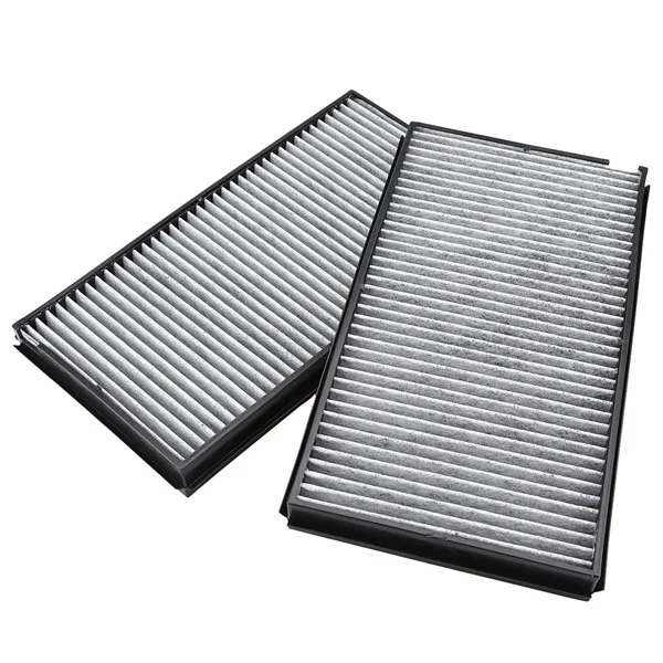 

2pcs Cabin Air Pollen Filter Microfilter 64319171858 For BMW 5 Series E60 E61 M5 525i 530i 535i