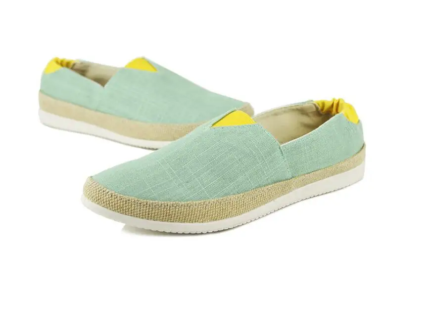 

Casual shoes Tide Comfortable Solid Color Wild flats Men's Canvas shoes
