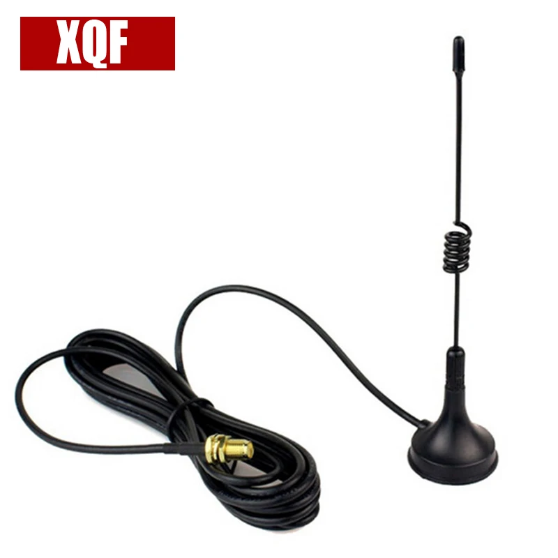 XQF мини автомобильная маленькая присоска UHF ручная рация baofeng BF UV 5R антенна с