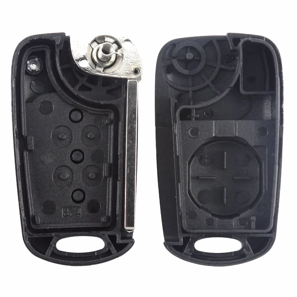 Jingyuqin toy40/hy18r Blade 3 кнопочный откидной складной дистанционный ключ кошка чехол