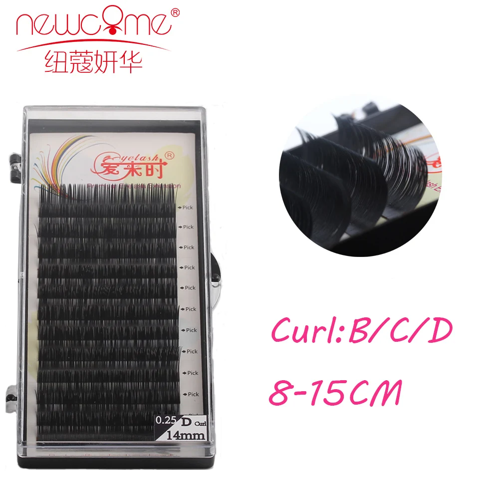 Thinkshow 3D русские шелковые объемные ресницы ручной работы норковые для наращивания