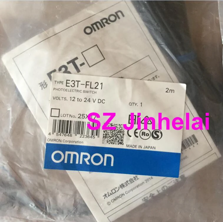 

Оригинальный фотоэлектрический Переключатель OMRON E3T-FL21 2M 12-24 В постоянного тока