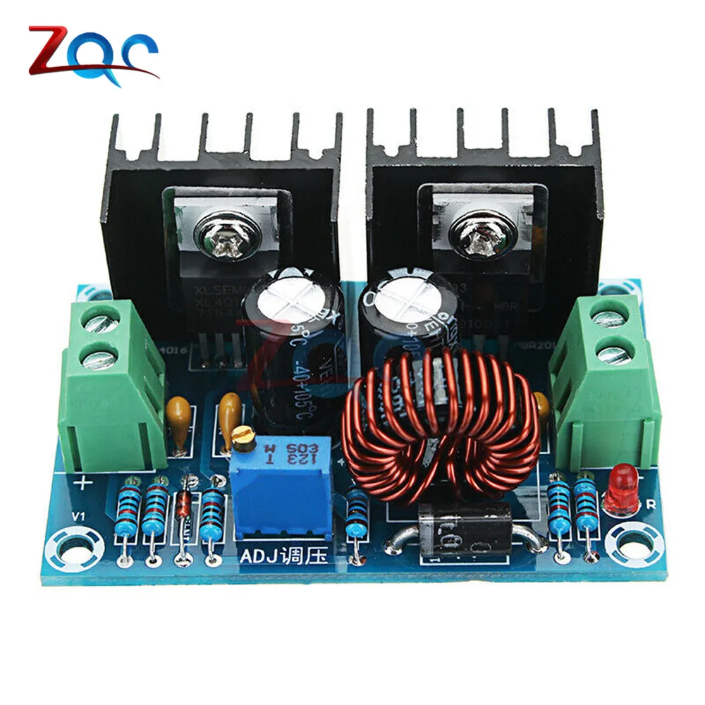 Регулируемый понижающий модуль питания Φ к DC1.25 36v 8A 200w XL4016E1 Бак регулятора