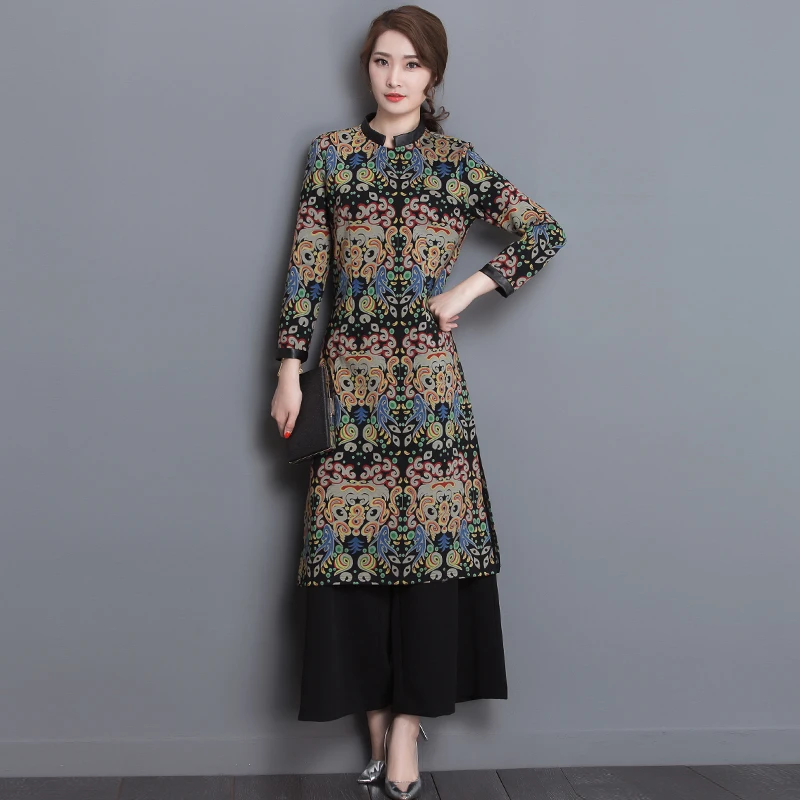Новое поступление женское модное Повседневное платье с принтом в стиле ретро