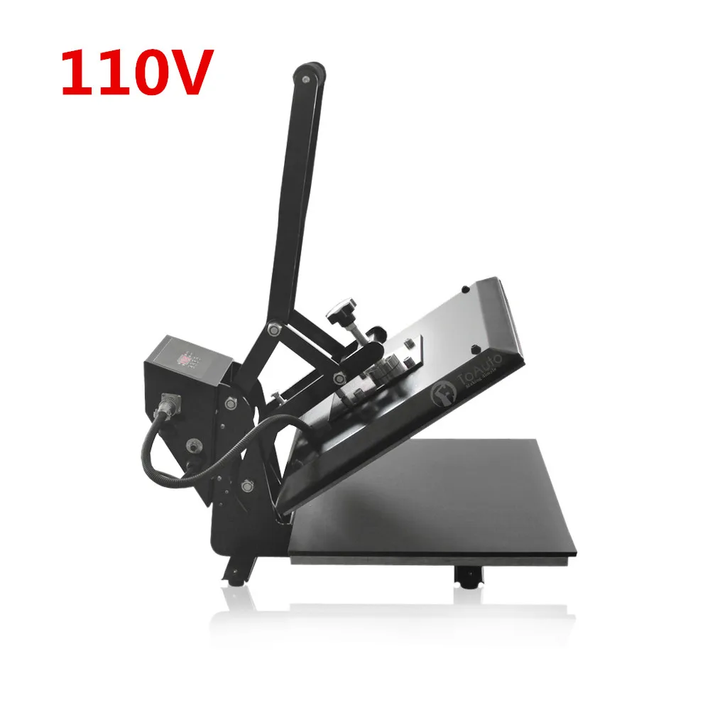 110V 1" x 20"/40x50 см термопресс машина цифровая раскладушка теплопередача сублимационная машина для DIY Футболка коврик для мыши чехол для телефона - Цвет: 110V