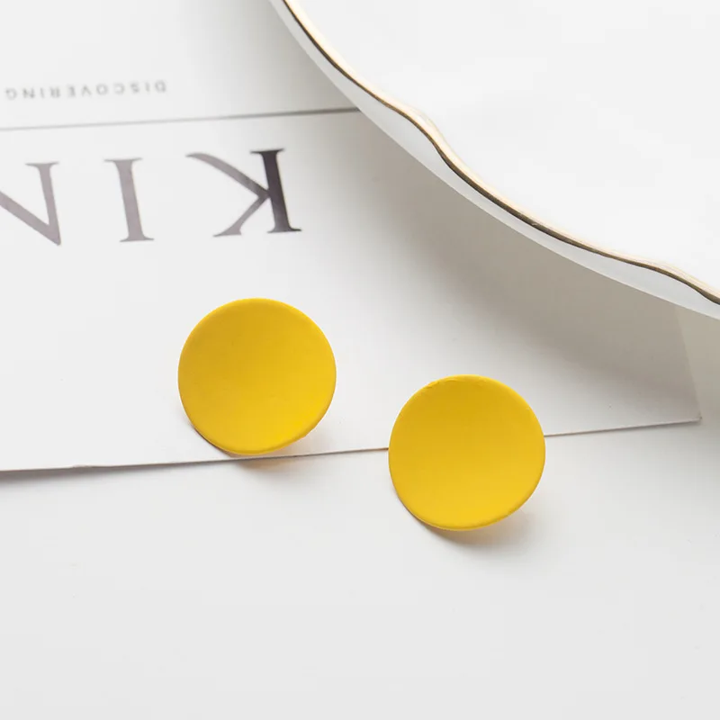 

New 20mm Earrings Making Accessories Alloy Golden Distorted Round Earrings Base Connectors for DIY Jewelry Making 5pcs/bag