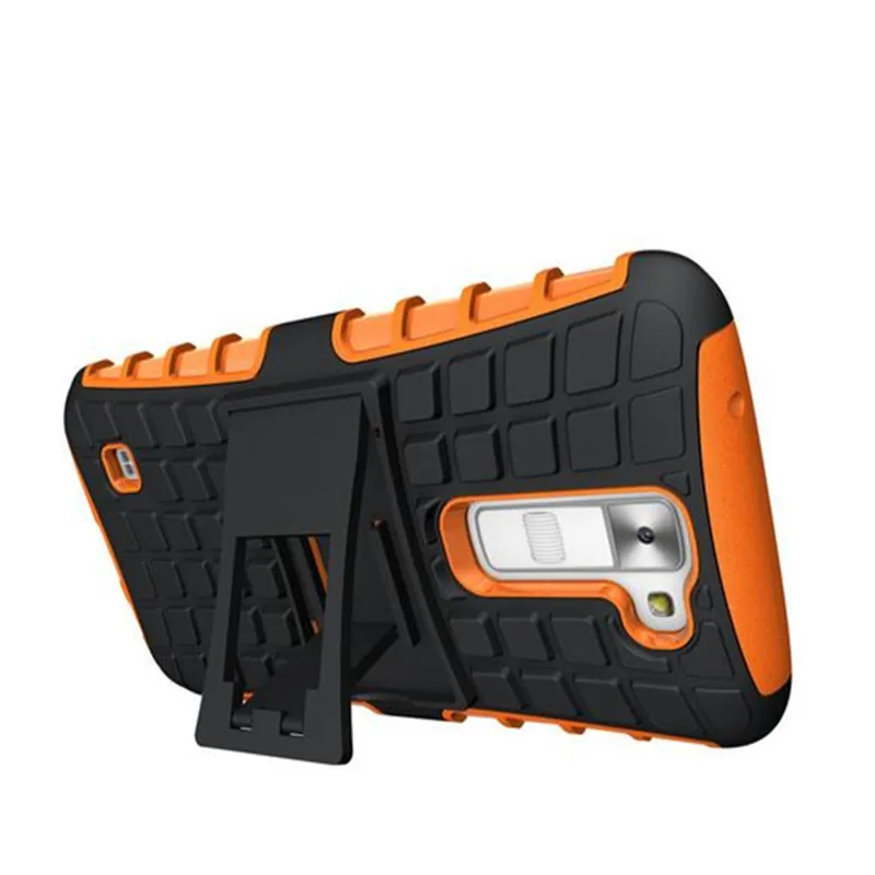 Горячая Распродажа чехол для LG K7 K 7 телефона 2in1Dual Layer Kickstand Heavy Duty Armor
