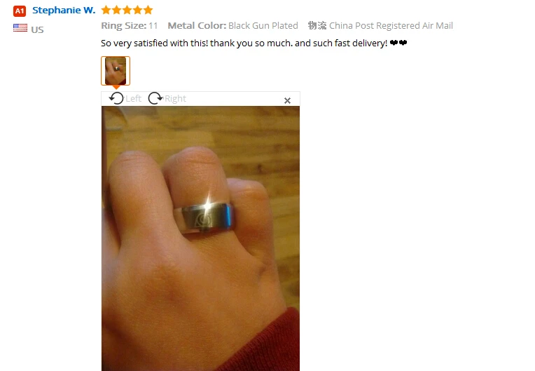 YOUREM drop ship ok gold color anti allergy 2018 New width 8mm men Naruto rings stainless steel classic women ring jewelry fj412 | Украшения