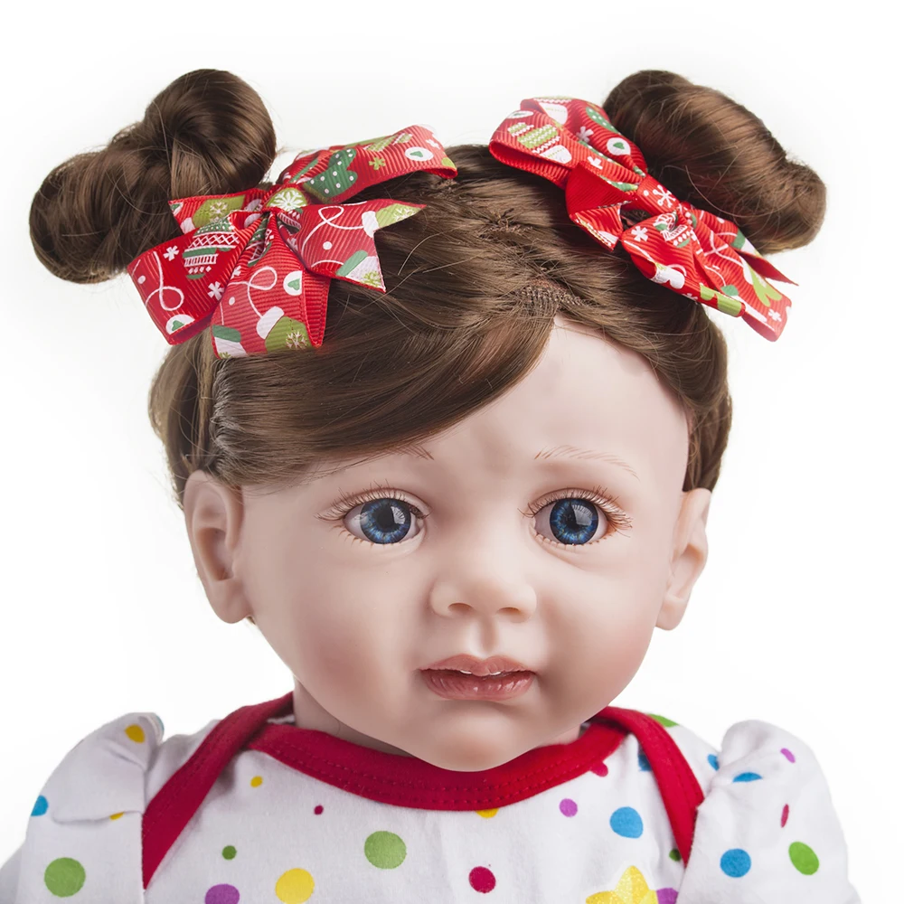 60 см силиконовые виниловые игрушки Reborn Baby Doll для девочек принцесса малыш живые
