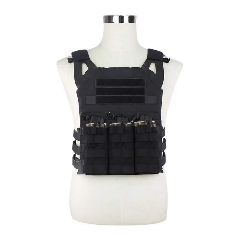 Тактический JPC Plate Carrier Molle жилет страйкбол снаряжение Военная армейская Боевая броня для тела охотничий жилет защитный жилет с подсумок