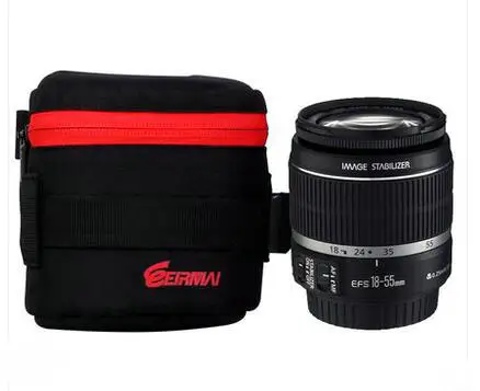 Новые функциональные сумки для объективов dslr камера сумка для объектива eirmai объектив камеры водонепроницаемая сумка сумки высокого качества - Цвет: L2020 RED