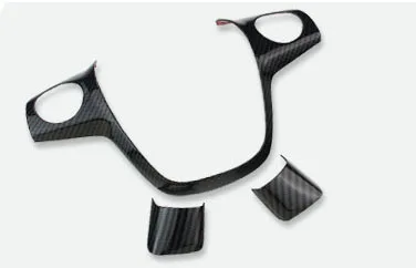 3 PCS Style D Для Ford Escape Kuga 2013 для Focus MK3 2012 2013 Защита внутреннего рулевого колеса накладка наклейка аксессуары - Цвет: 3 PCS Style D