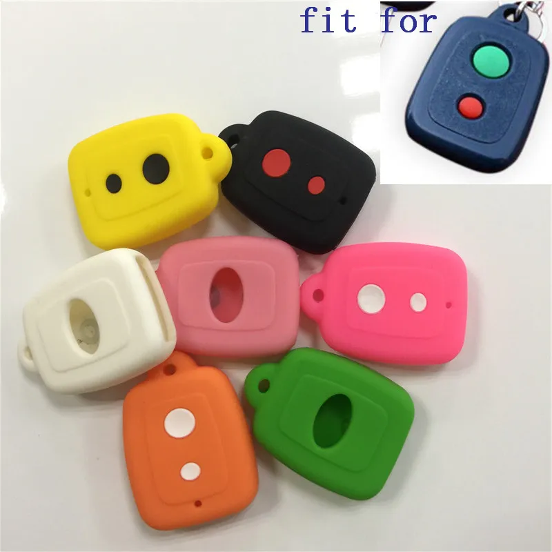 Силиконовый резиновый чехол для автомобильного ключа Perodua Myvi Viva Alza 2 кнопки