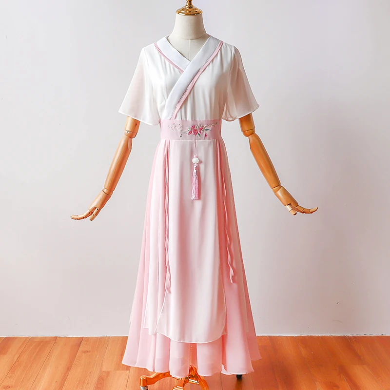 

New Arrival Muyoms Elements Fairy Elegant Ethnic Women Hanfu New Chinese Wind-chiffon Traditional Dress Ancient Chinese Dress