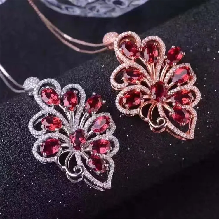 KJJEAXCMY Boutique Jewels ожерелье из чистого серебра 925 пробы с инкрустацией золотыми