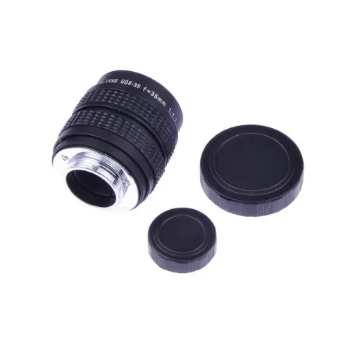 Neewer 35 мм f1.7 2/3 &quotвидеонаблюдения фильм объектив для Sony NEX cameras с C адаптер и MFT M4/3