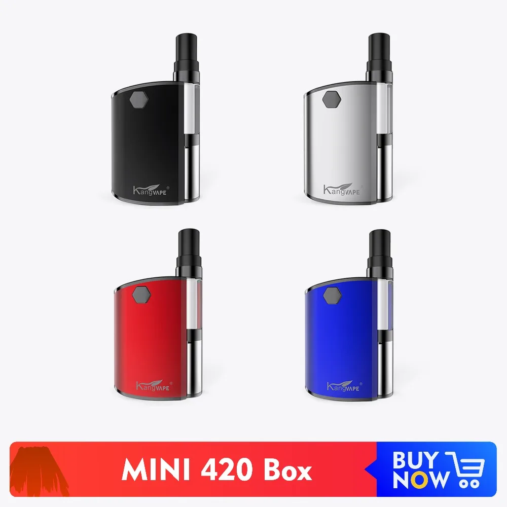 Стартовый набор Kangvape Mini 420 батарея 400 мАч испаритель 0 5 мл керамический картридж