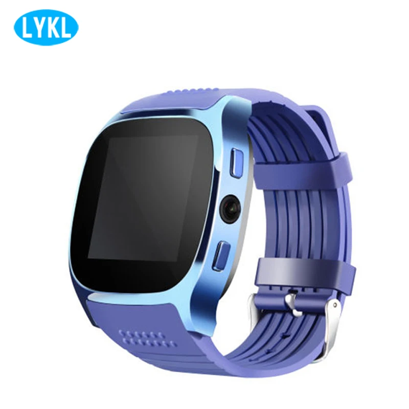 Умные часы T8 Bluetooth телефон монитор сна поддержка sim-карты TF камера шагомер Reloj