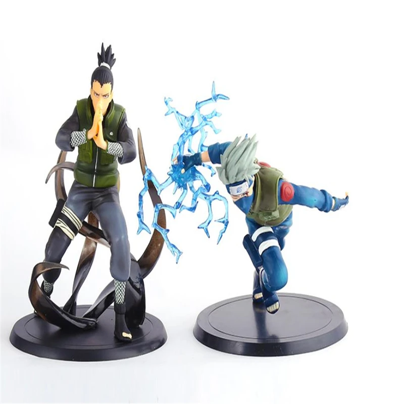 Animated Naruto hands 15 generation 2 models shadow kakasi Nara Shikamaru simulation model collection toys action figure | Игрушки и